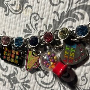 Colorful Girls Charm Bracelet